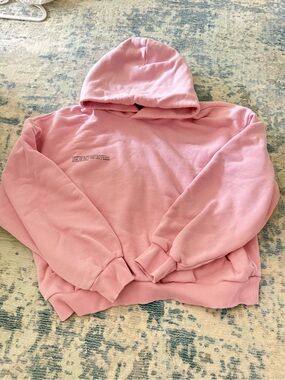 Pangaia Pink Hooded Sweatshirt